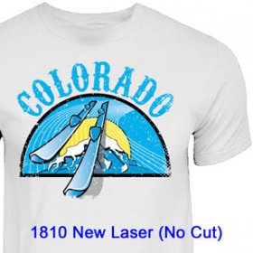 Chemica Laser Light (NO CUT) T-shirt Heat Transfer 8.5 x 11