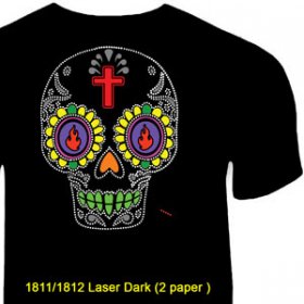 Chemica Laser Dark (NO CUT) T-shirt Heat Transfer 11 x 17