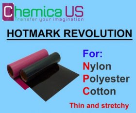 HotMark Revolution for Nylon Cotton Polyster-Stretchy 15"x12"