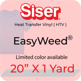 Siser EasyWeed Heat Transfer 20 in x 1 Yard