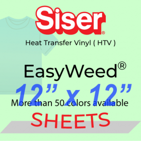 Siser EasyWeed Heat Transfer 12" x 12" sheet