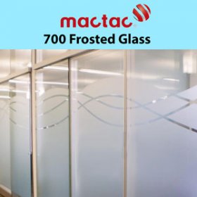 MACtac Glass Decor Vinyl 24'' x 50yd - up to 7 years Frosted