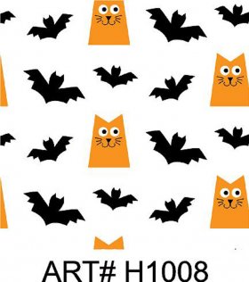 Halloween Printed Patterns Sticker Vinyl Film ART# h1008