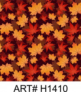 Autumn leaves Printed Patterns Sticker Vinyl Film ART# h1410