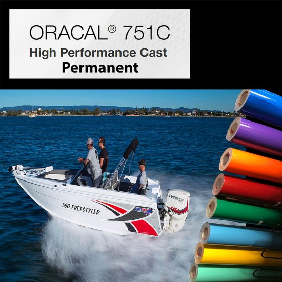 ORACAL751C High Performance Cast - 12\" X 1 Yard