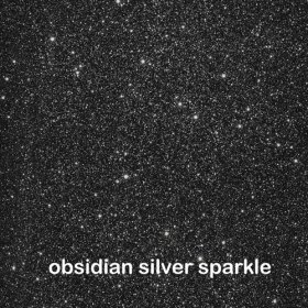 Oracal 851 SPARKLING GLITTER METALLIC - obsidian silver