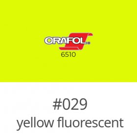 ORACAL 6510 Cast Film - Fluorescent Yellow