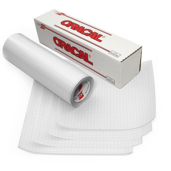12\"x10Yds MT80P Clear Application Tape - Medium Tack /w backing