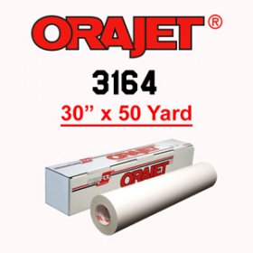 ORAJET 3164 Soft Calendered PVC Print Media 30 in x 50 Yard