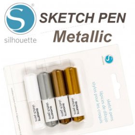 Silhouette CAMEO Metallic Stetch Pen Pack