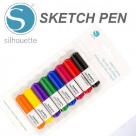 Silhouette CAMEO Sketch Pen Starter 8 Pack