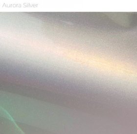 Siser Easy Aurora- sheets- yards- SILVER