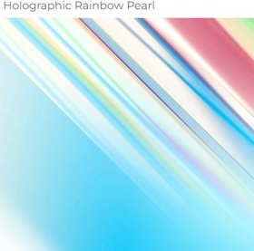 SISER OPAL HEAT TRANSFER 7.75" X 12" Rainbow Pearl