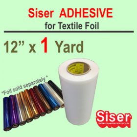 Siser EasyWeed Adhesive 12" X 1 Yard for textile foil