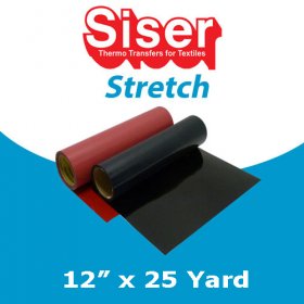 Siser STRETCH Heat Transfer 12in x 25 Yards