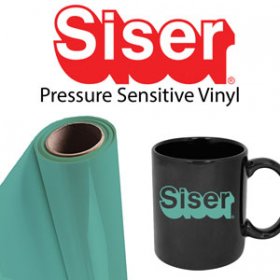 Siser 12" x 12" Sea Glass Permanent Sticky Back Vinyl Sheet