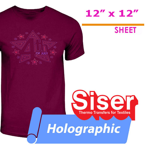 Siser Holographic Heat Transfer 12\"X12\"