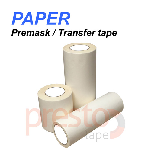 12\'\' x 100FT High tack application tape/premask - Paper